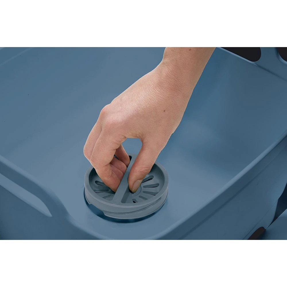 Joseph Joseph Editions Wash & Drain Washing Up Bowl Sky 2 Joseph Joseph Editions Wash & Drain Washing Up Bowl Sky - Image 2