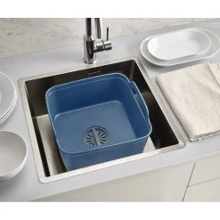 Joseph Joseph Editions Wash & Drain Washing Up Bowl Sky 6 Joseph Joseph Editions Wash & Drain Washing Up Bowl Sky -Breville Sales Store JOS 85179 3