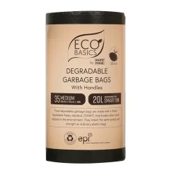 White Magic Eco Basics Garbage Bags Medium