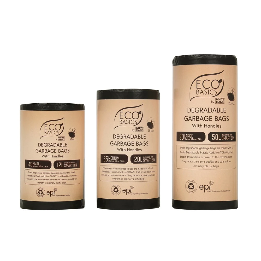 White Magic Eco Basics Garbage Bags Small 3 White Magic Eco Basics Garbage Bags Small - Image 3