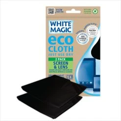 White Magic Eco Cloth 2 Pack Screen & Lens