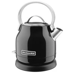 KitchenAid Classic Stainless Steel Kettle 1.25L Onyx Black