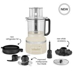 KitchenAid KFP0921 9-Cup Food Processor Almond Cream -Breville Sales Store KAA 5KFP0921AAC 3