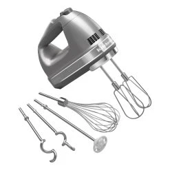 KitchenAid Artisan KHM926 9 Speed Hand Mixer Contour Silver