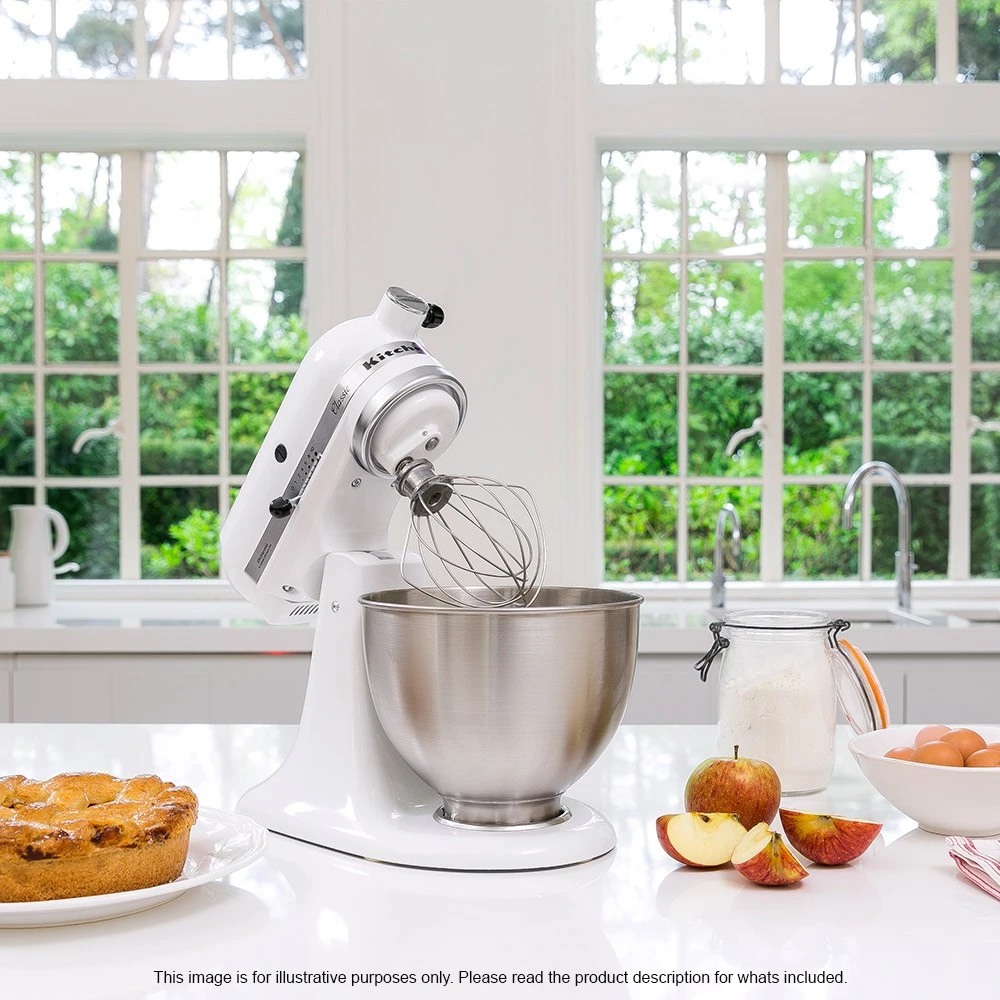 KitchenAid KSM45 Classic Stand Mixer White 4 KitchenAid KSM45 Classic Stand Mixer White - Image 4