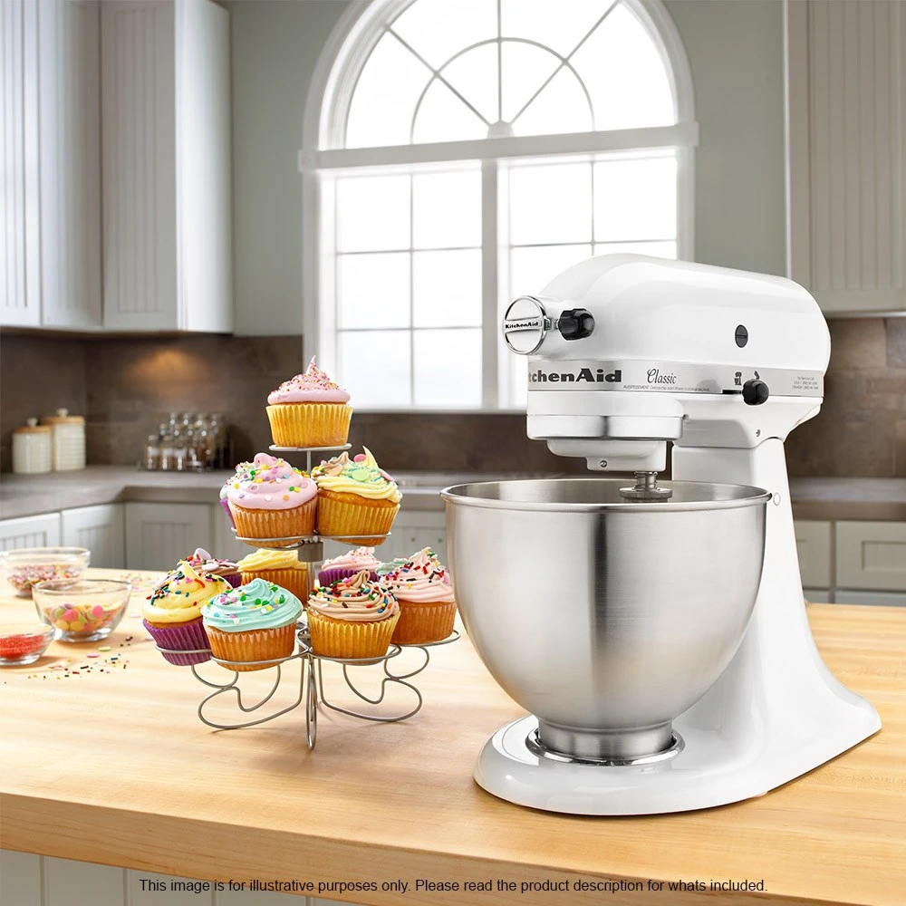 KitchenAid KSM45 Classic Stand Mixer White 5 KitchenAid KSM45 Classic Stand Mixer White - Image 5