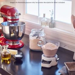 KitchenAid Sifter & Scale Stand Mixer Attachment -Breville Sales Store KAA 5KSMSFTAA 4
