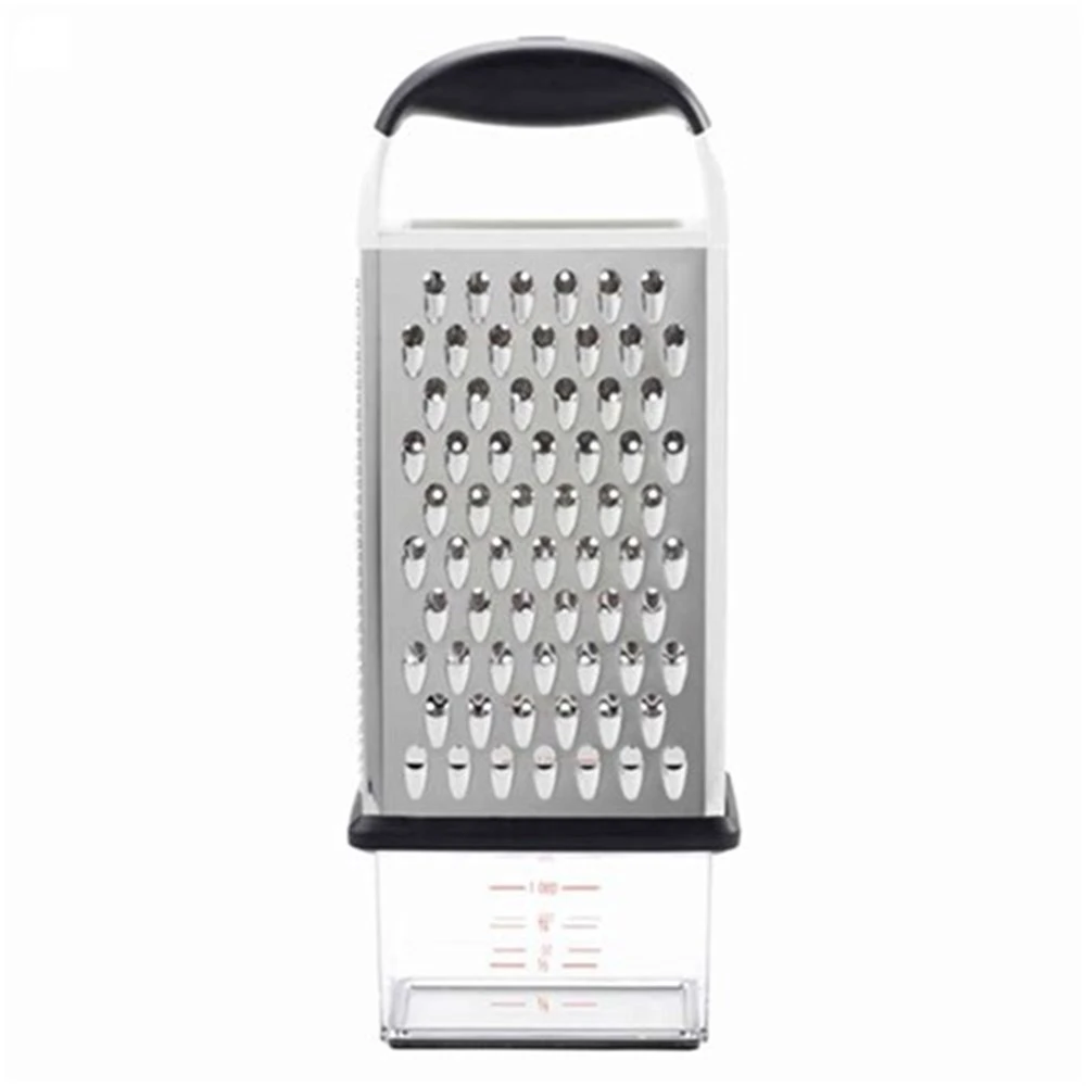OXO Good Grips Box Grater With Cheese Catcher 1 OXO Good Grips Box Grater With Cheese Catcher