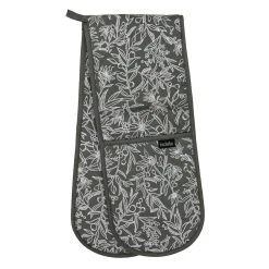 Ladelle Eco Wildflower Set Of 2 Oven Mitts Sage