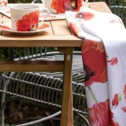 Ashdene Red Poppies Kitchen Towel -Breville Sales Store LAD 521001 4