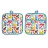 Ashdene Quirky Cats Set Of 2 Pot Holders