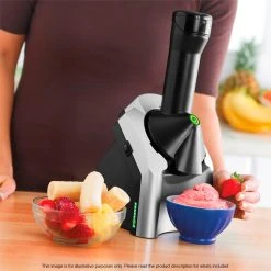 Yonanas Healthy Frozen Dessert Maker 24 X 19 X 41cm Black & White -Breville Sales Store LAD 896289 4