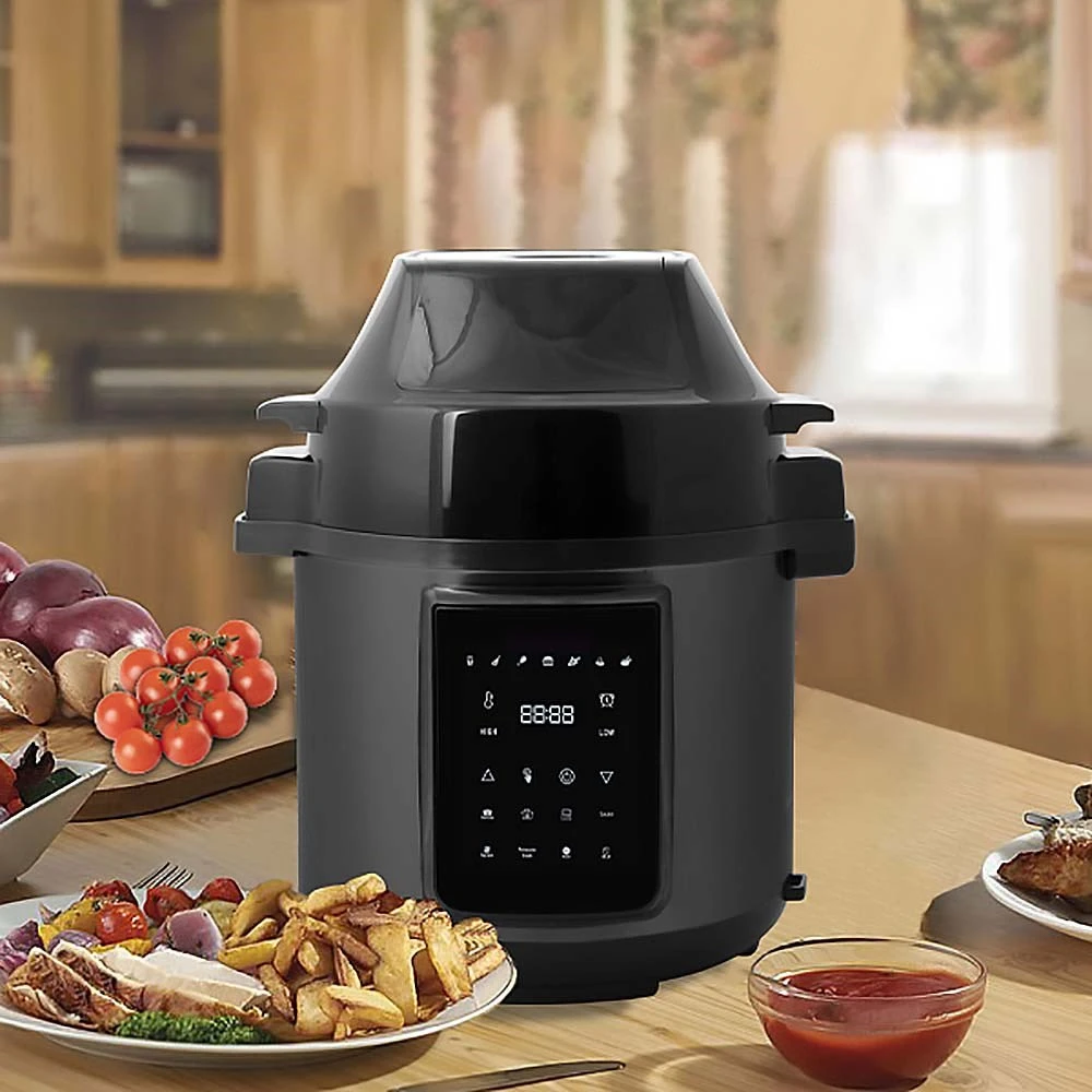 Healthy Choice Air Fryer And Pressure Cooker 6L Black 2 Healthy Choice Air Fryer And Pressure Cooker 6L Black - Image 2