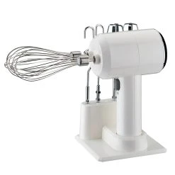Healthy Choice Cordless Hand Mixer With Stand White