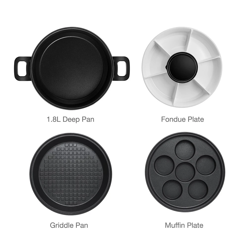 Morphy Richards Round MultiPot White 2 Morphy Richards Round MultiPot White - Image 2