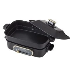 Morphy Richards Soft Gold Multifunction Pot 2.5L Black -Breville Sales Store MOR MRSGMP25B 3