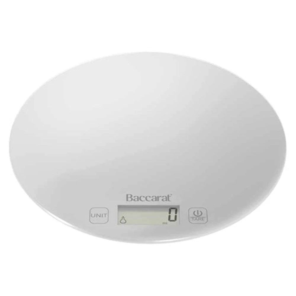 Baccarat Global 5kg/1g Electric Scale White 1 Baccarat Global 5kg/1g Electric Scale White