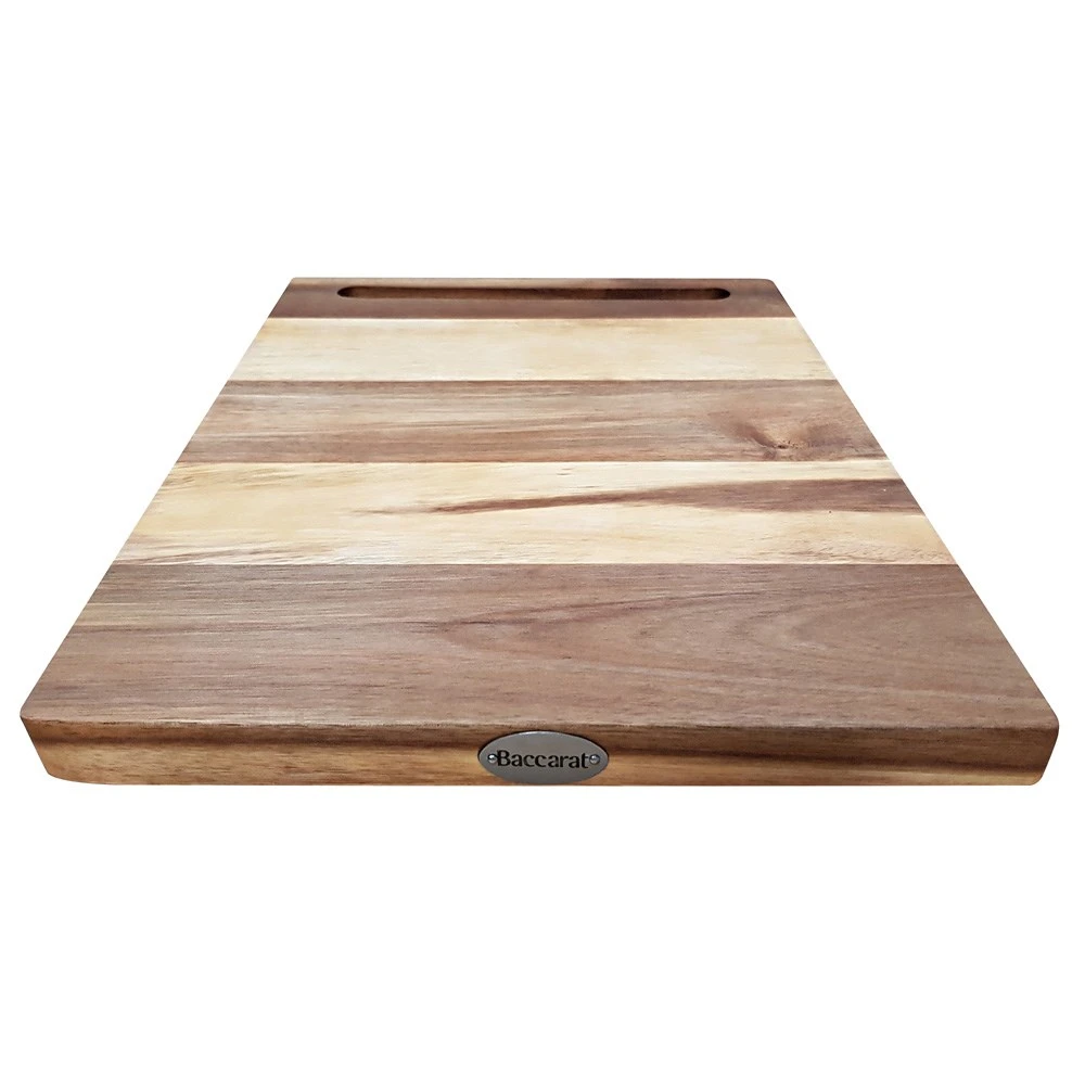 Baccarat Butchers Corner Acacia 43cm Rectangle Chopping Board 3 Baccarat Butchers Corner Acacia 43cm Rectangle Chopping Board - Image 3