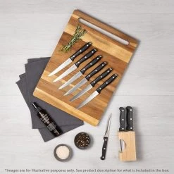 Baccarat Butchers Corner Acacia 43cm Rectangle Chopping Board 9 Baccarat Butchers Corner Acacia 43cm Rectangle Chopping Board -Breville Sales Store PCP 1028058 5