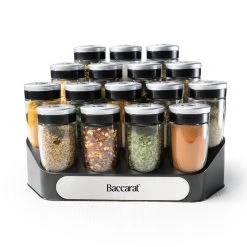 Baccarat Spice Market Benito 16-Jar Spice Rack
