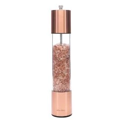 Alex Liddy Advance Stainless Steel Pink Himalayan Salt Grinder 29.5cm Rose Gold