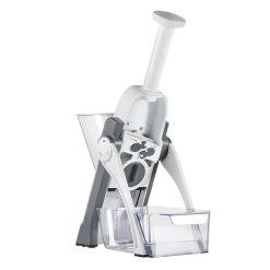 Baccarat Prepare Stand Up Mandoline Slicer 35.5cm X 15cm X 13cm White & Grey
