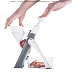 Baccarat Prepare Stand Up Mandoline Slicer 35.5cm X 15cm X 13cm White & Grey -Breville Sales Store PCP 1033070 3