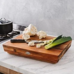 Baccarat Butchers Corner 48 X 32cm Acacia Chopping Board -Breville Sales Store PCP 1033098 4