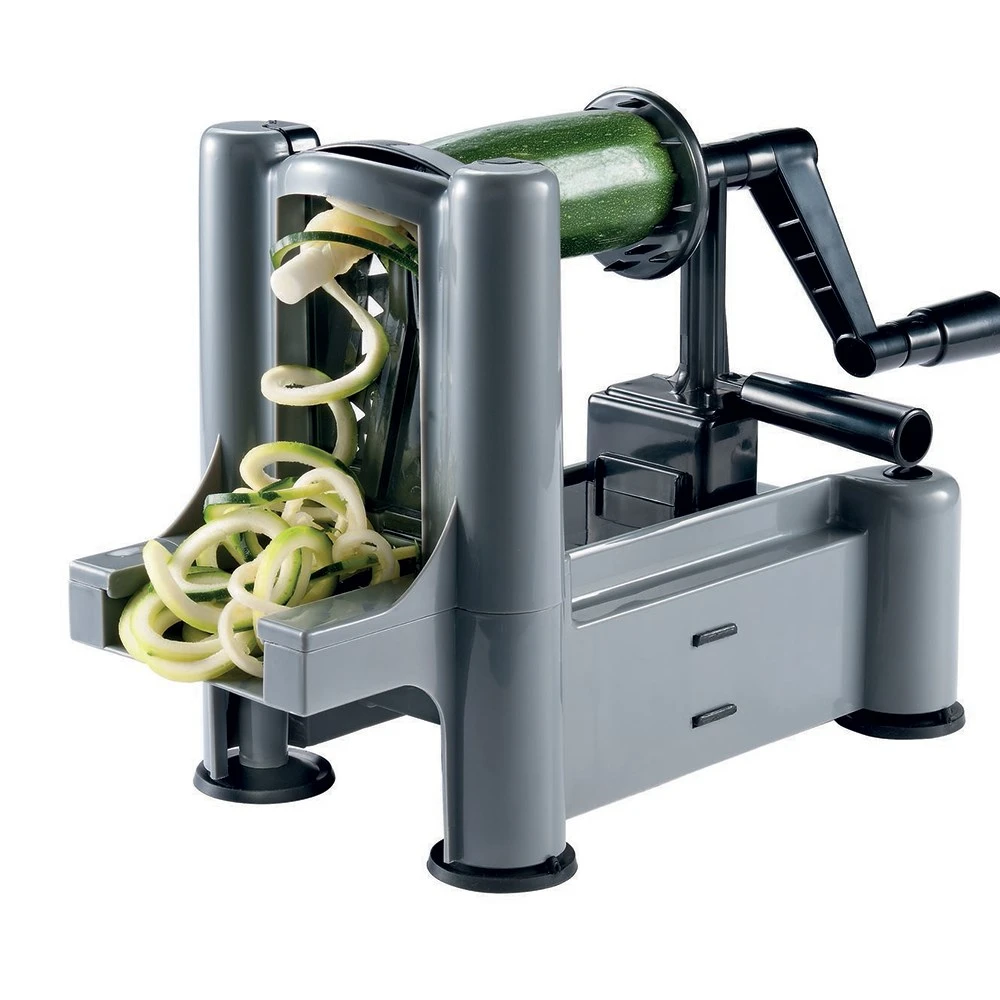 Baccarat 3 In 1 Vegetable And Fruit Spiraliser 1 Baccarat 3 In 1 Vegetable And Fruit Spiraliser