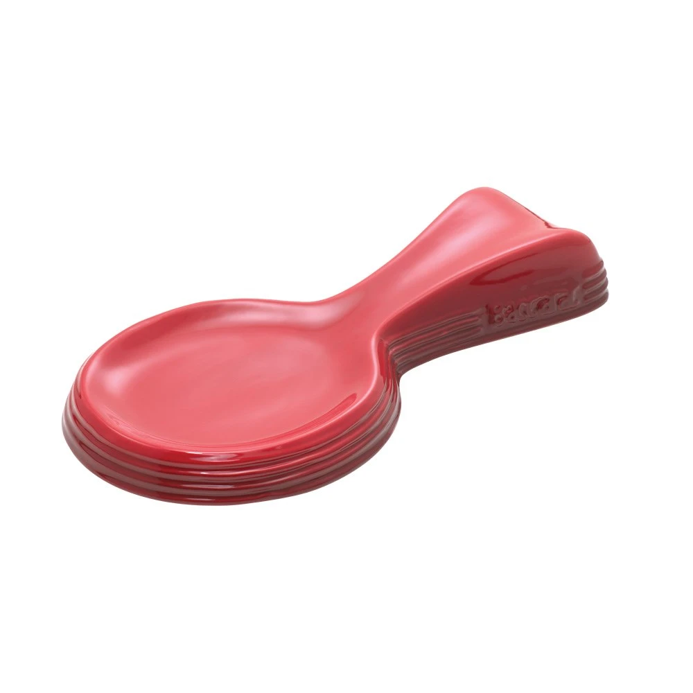 Baccarat Le Connoisseur Dolomite Spoon Rest 25cm Red 1 Baccarat Le Connoisseur Dolomite Spoon Rest 25cm Red