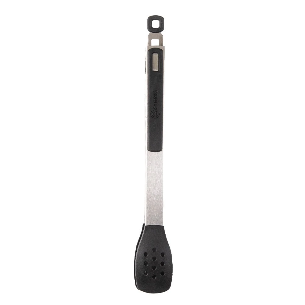 Easy Grips Locking Draining Tongs 30cm Black 2 Easy Grips Locking Draining Tongs 30cm Black - Image 2