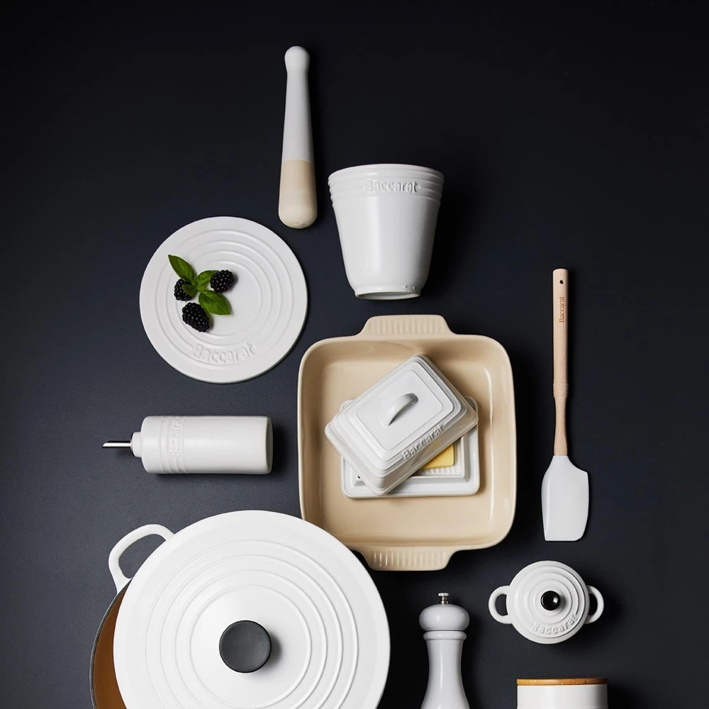 Baccarat Le Connoisseur Mortar & Pestle White 3 Baccarat Le Connoisseur Mortar & Pestle White - Image 3