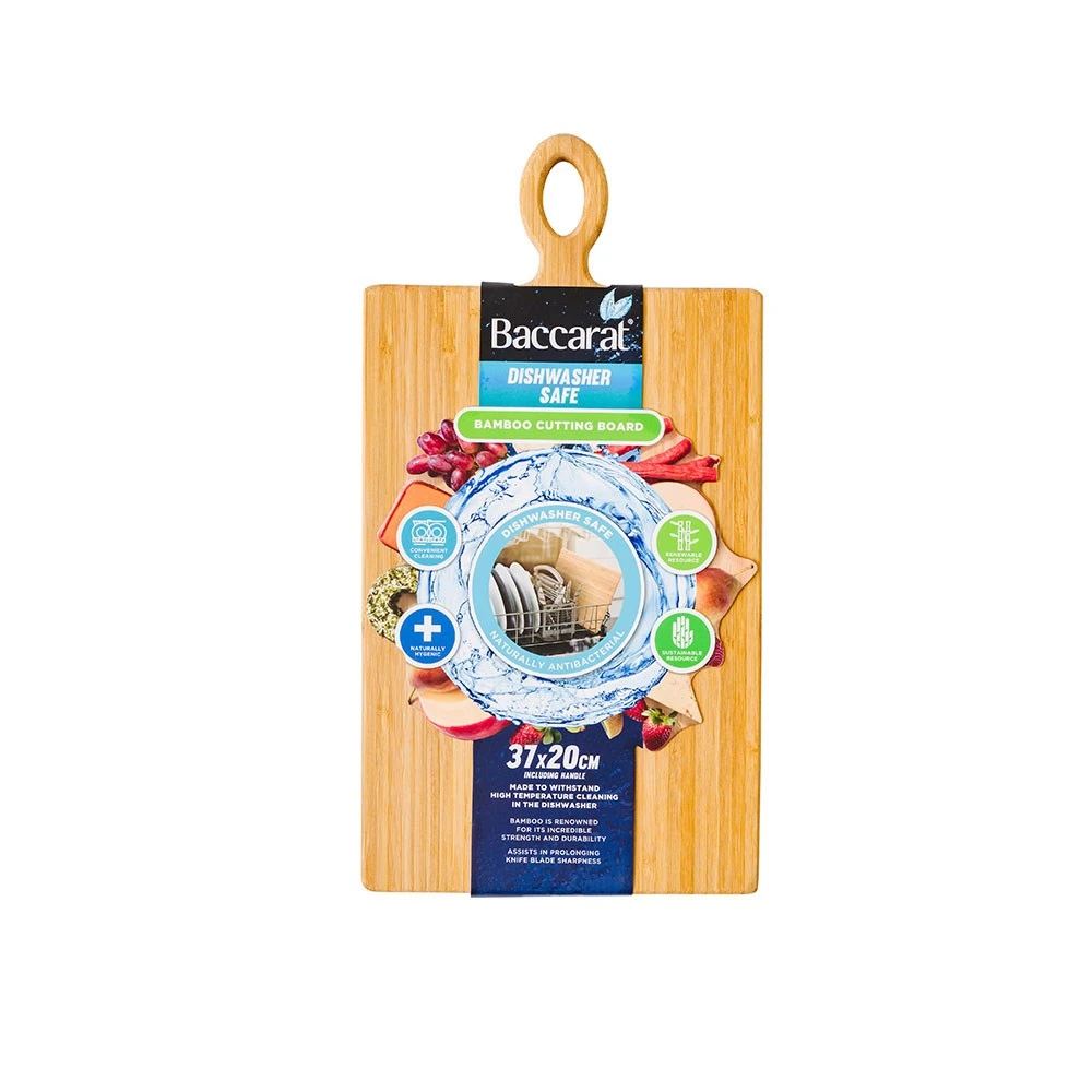 Baccarat Dishwasher Safe Bamboo Rectangle Cutting Board 37cm 2 Baccarat Dishwasher Safe Bamboo Rectangle Cutting Board 37cm - Image 2
