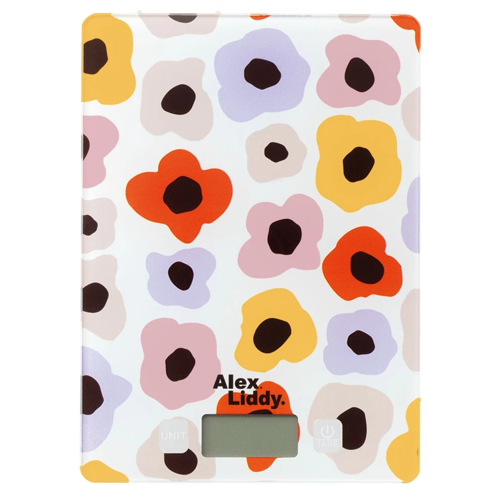 Alex Liddy Harley Digital Scale 5kg/1g Floral 1 Alex Liddy Harley Digital Scale 5kg/1g Floral