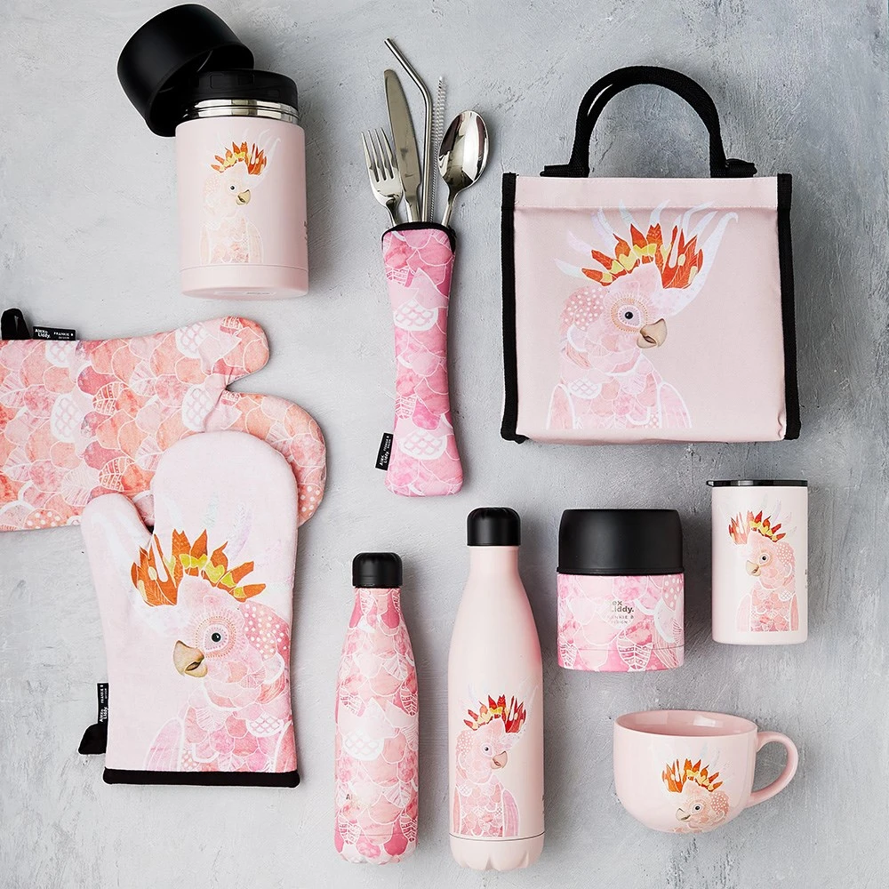 Alex Liddy Frankie B II Oven Glove Pink 2 Alex Liddy Frankie B II Oven Glove Pink - Image 2