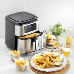 Baccarat The Healthy Fry 9L Air Fryer Stainless Steel -Breville Sales Store PCP 1039319 5