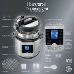 Baccarat The Smart Chef Multicooker 6L -Breville Sales Store PCP 1039320 3