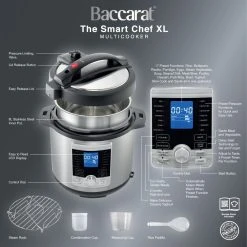 Baccarat The Smart Chef XL Multicooker 8L -Breville Sales Store PCP 1039321 3