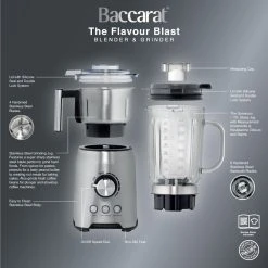 Baccarat The Flavour Blast Blender & Grinder -Breville Sales Store PCP 1039323 3
