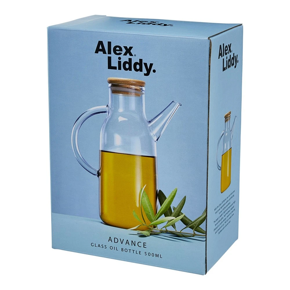 Alex Liddy Advance Glass Oil Bottle 500ml 3 Alex Liddy Advance Glass Oil Bottle 500ml - Image 3