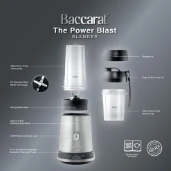 Baccarat The Power Blast Blender Stainless Steel -Breville Sales Store PCP 1040765 9