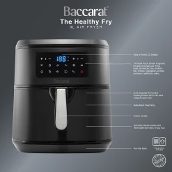 Baccarat The Healthy Fry 9L Air Fryer Black -Breville Sales Store PCP 1040803 9