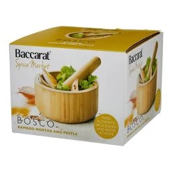 Baccarat Spice Market Bosco Bamboo Mortar & Pestle -Breville Sales Store PCP 1040825 4