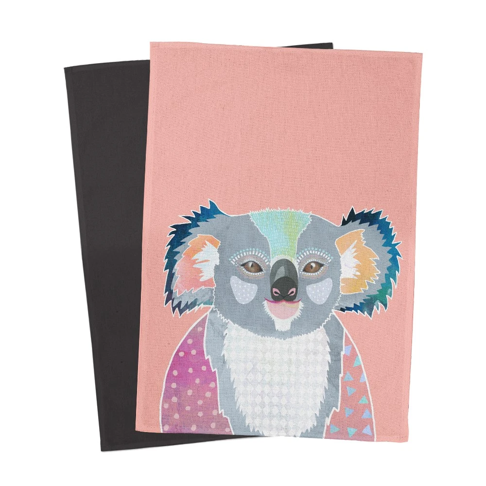 Alex Liddy Frankie B III Teatowel Set Koala 1 Alex Liddy Frankie B III Teatowel Set Koala