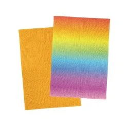 Jewelchic IV Teatowel Set Of 2 Ombre