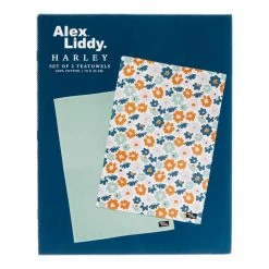 Alex Liddy Harley II Teatowel Set Of 2 Mutli 6 Alex Liddy Harley II Teatowel Set Of 2 Mutli -Breville Sales Store PCP 1041886 4