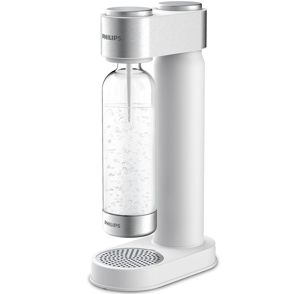 Philips GoZero Soda Maker With 1L Bottle White 1 Philips GoZero Soda Maker With 1L Bottle White