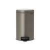 Brabantia NewICON 12L Pedal Bin Platinum