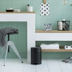 Brabantia NewICON Pedal Bin 3L Matt Black -Breville Sales Store SAH 01885 4