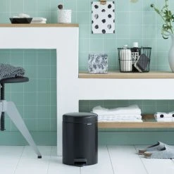 Brabantia NewICON Pedal Bin 5L Matt Black -Breville Sales Store SAH 01886 3